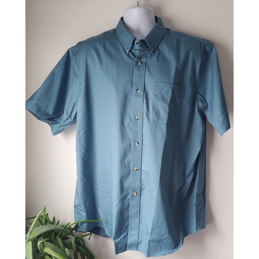 L.L.Bean NWT Mens Two Pack Short Sleeve Wrinkle Free Button Down Shirt Size XL
